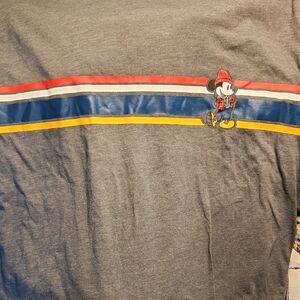 Disney Mickey Long Sleeve Gray Shirt By Gap Size XLarge Mens. Good Condition